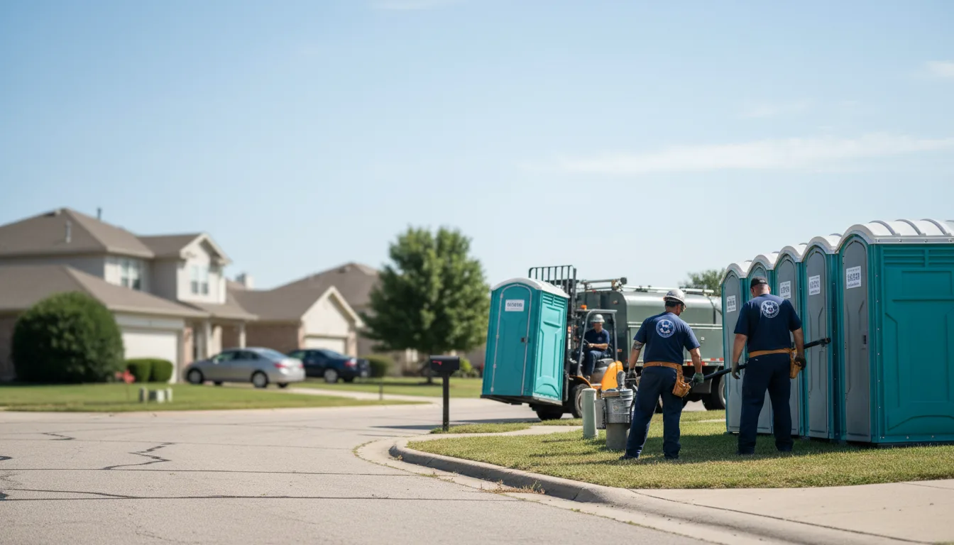 Porta Potty Rental in Eros, LA near me